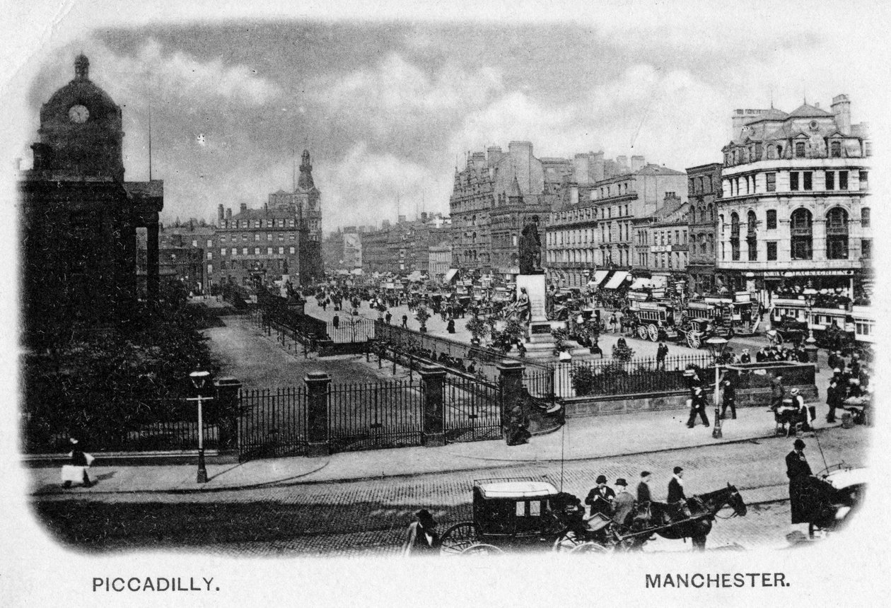 Piccadilly, Manchester by English Photographer