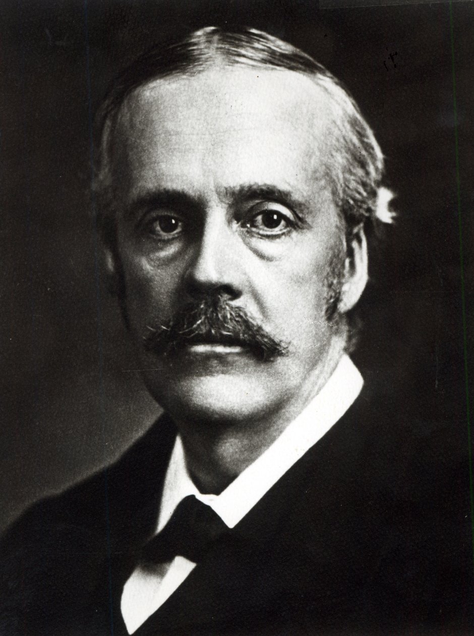Portrait of Arthur James Balfour  by English Photographer