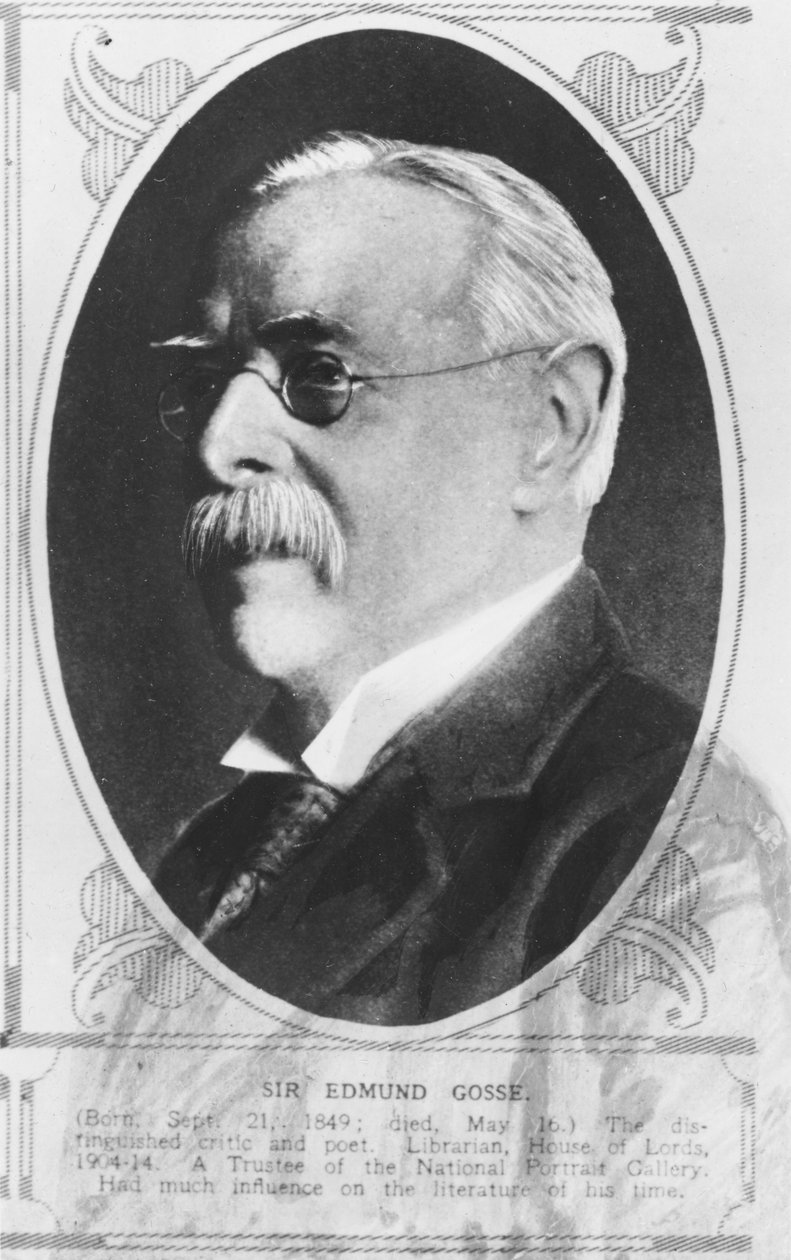 Edmund William Gosse