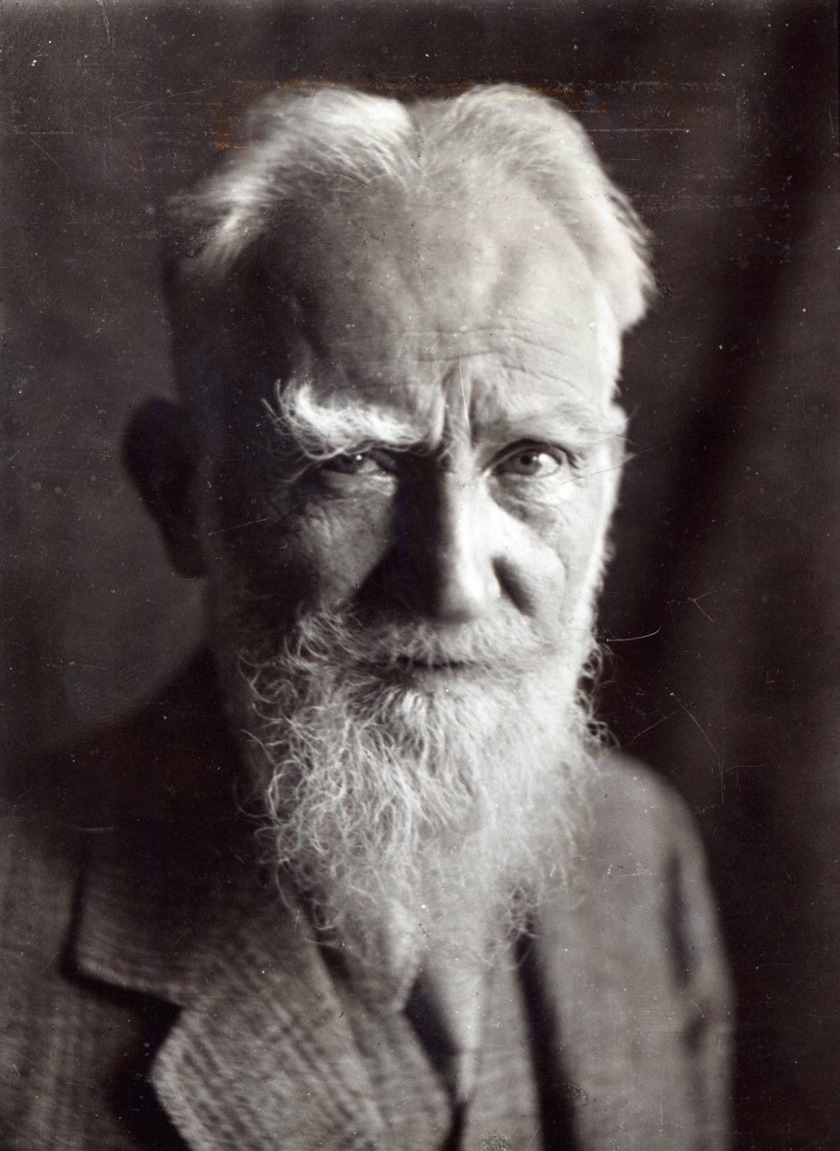 George Bernard Shaw'un Portresi, Şubat 1933 by English Photographer