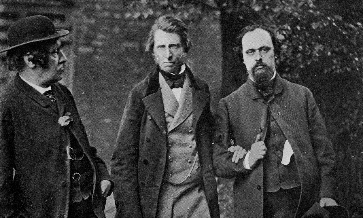 William Bell Scott, John Ruskin ve Dante Gabriel Rossetti