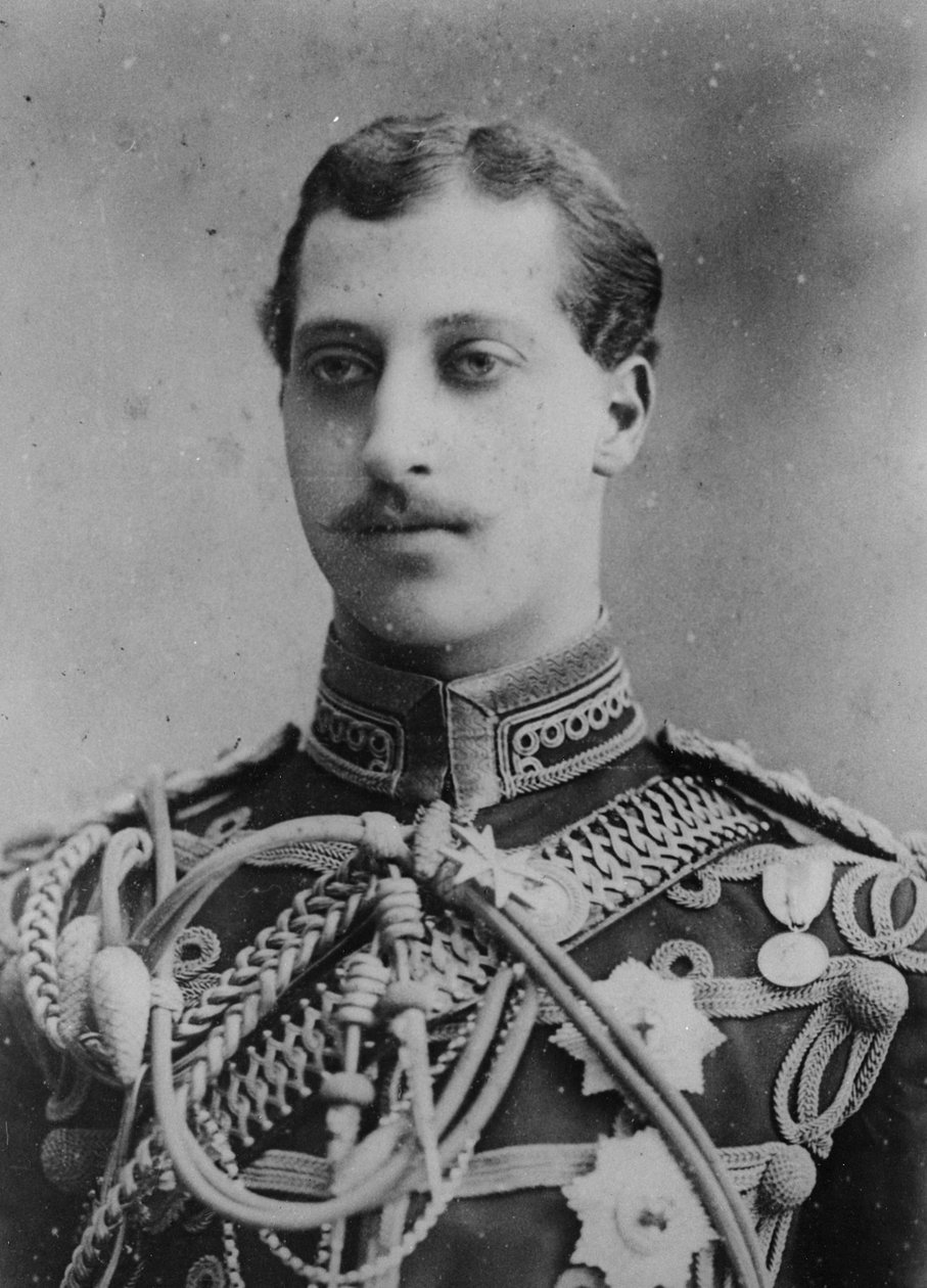 Prens Albert Victor, Clarence ve Avondale Dükü, 1885 by English Photographer