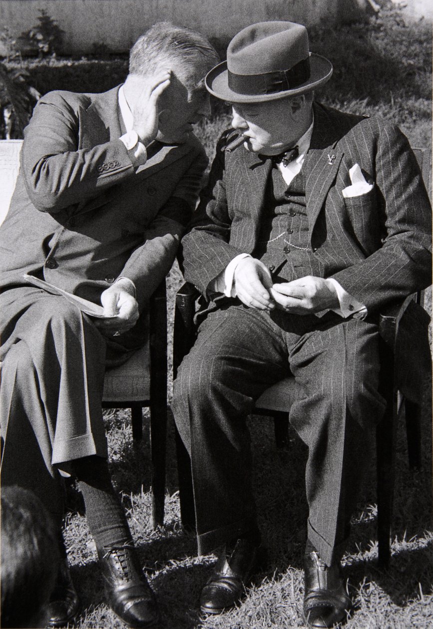Roosevelt ve Churchill, Kazablanka Konferansı
