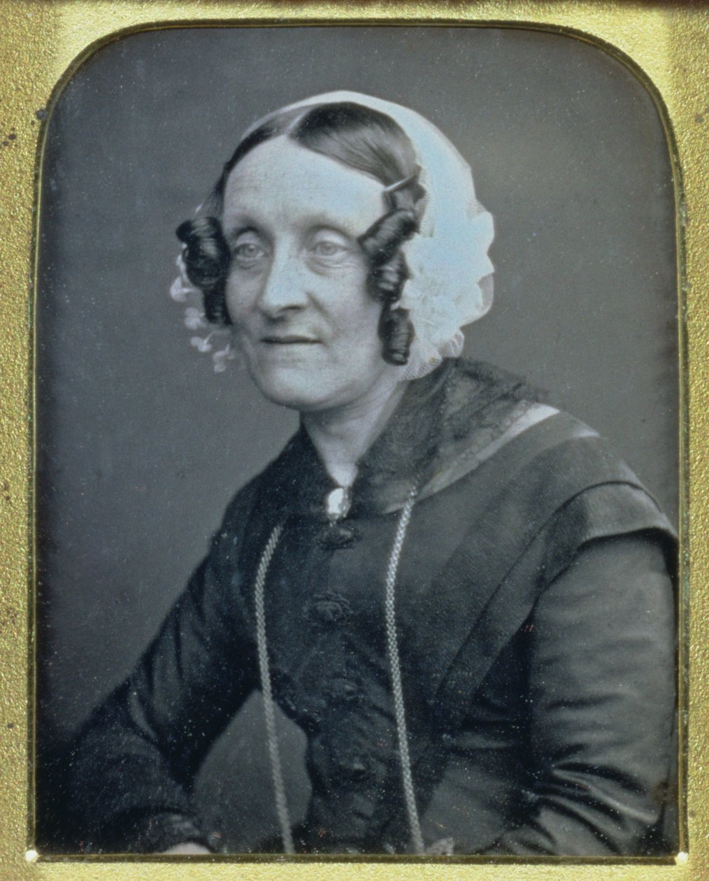 Sarah Faraday, wife of Michael Faraday (1791-1867) 1840s-50s (daguerreotype) by English Photographer