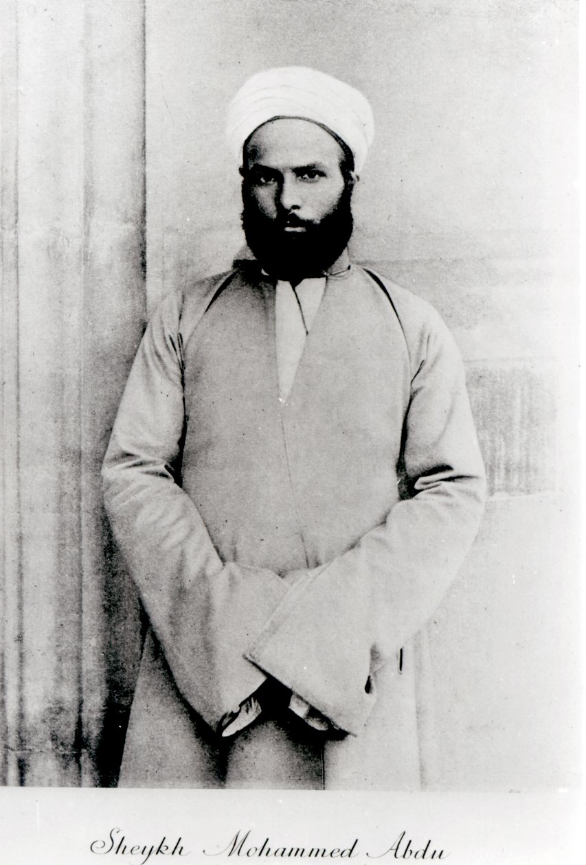 Şeyh Muhammed Abduh by English Photographer