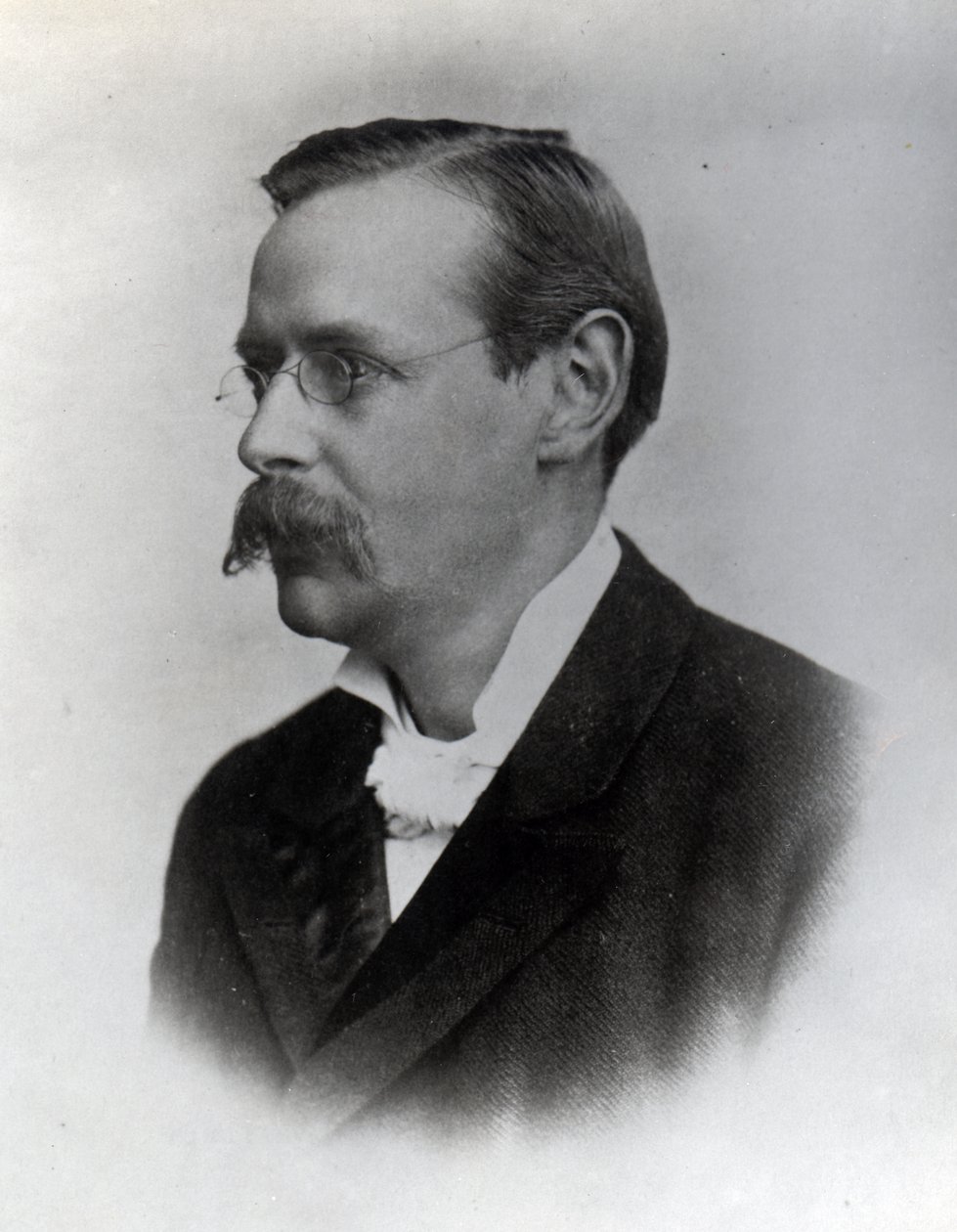 Sir Edmund William Gosse, 1892 by English Photographer