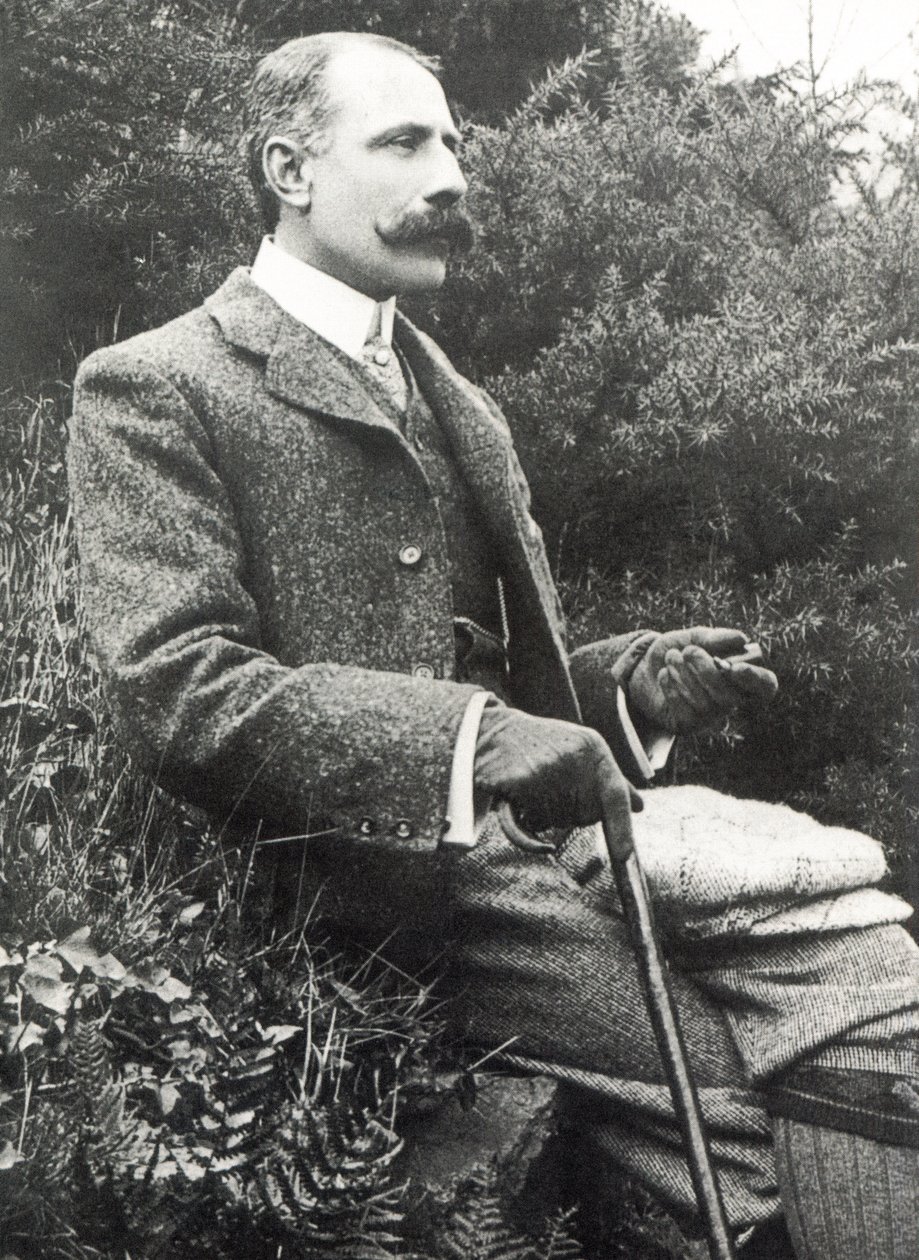 Sir Edward Elgar (1857-1934) by English Photographer