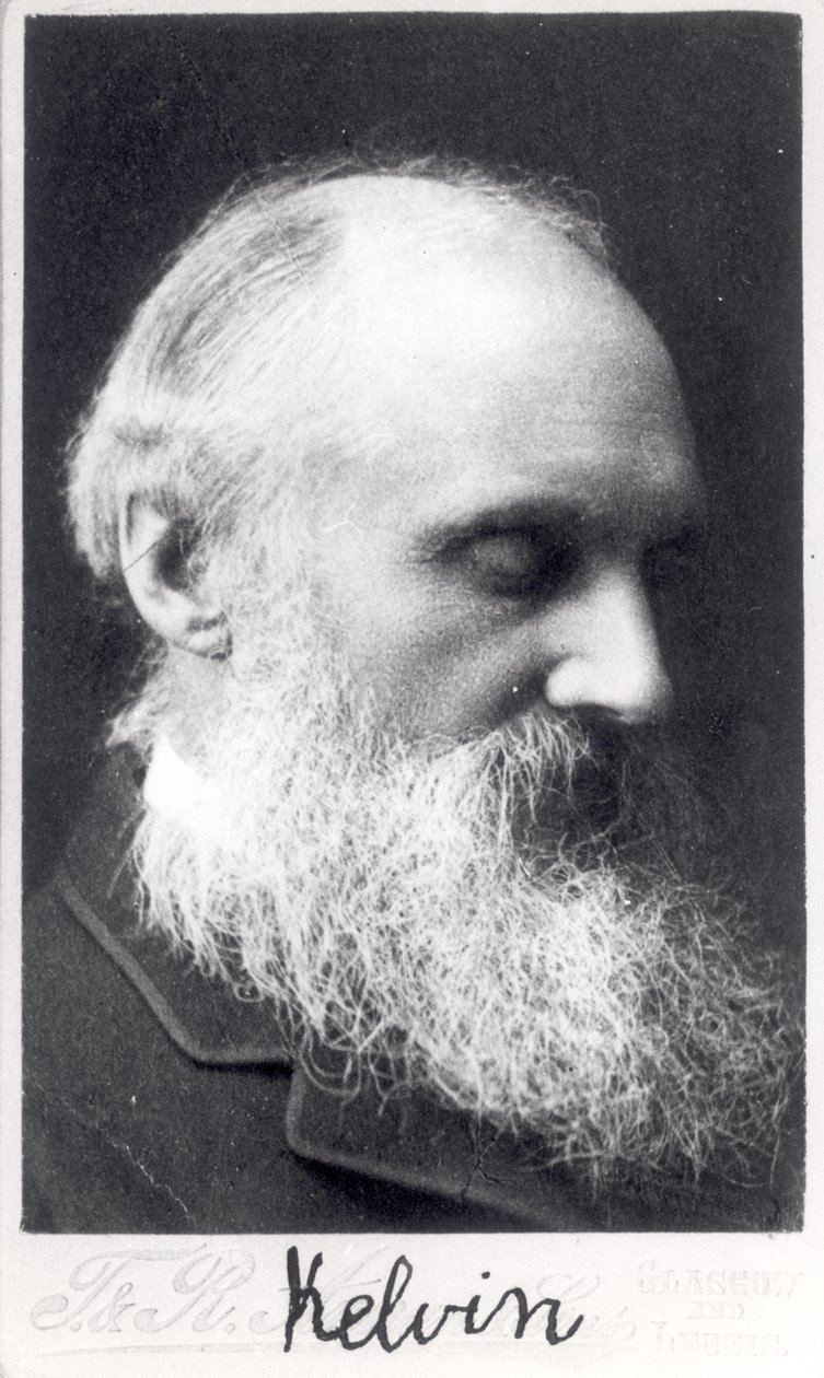 Sir William Thomson (1824-1907) Lord Kelvin by English Photographer