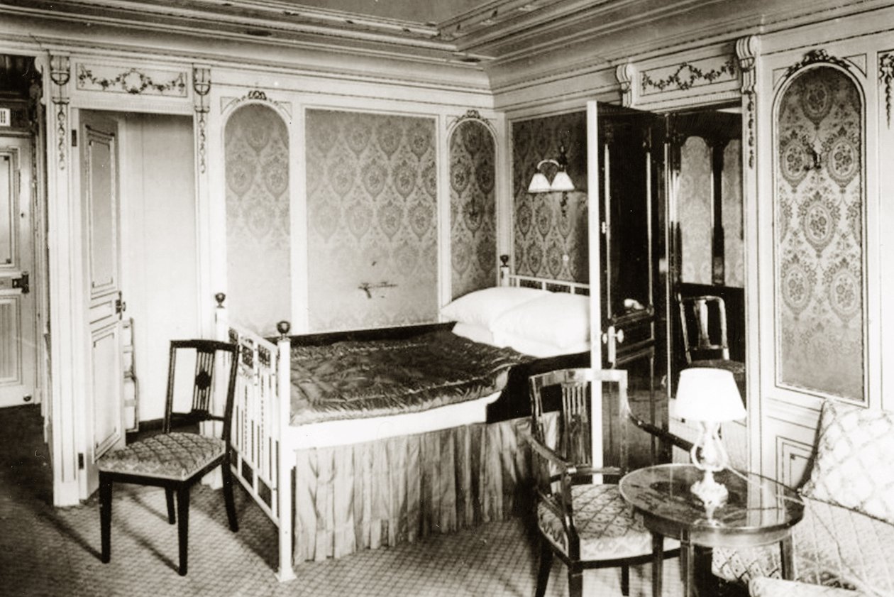 Louis XVI tarzında dekore edilmiş Titanik