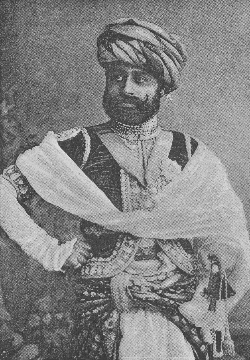Thakore Saheb Waghaji Bu Rawaji by English Photographer