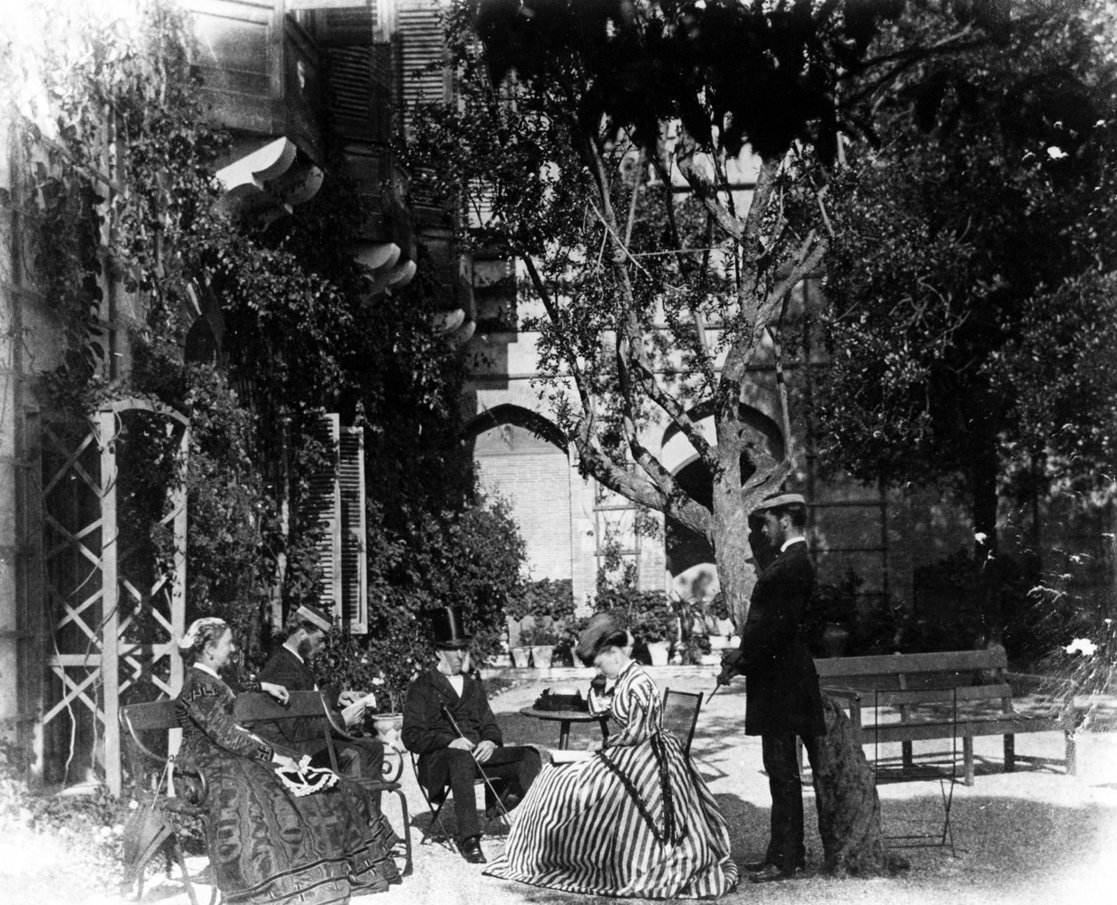 Manastır Bahçeleri, Cebelitarık, c.1868 by English Photographer