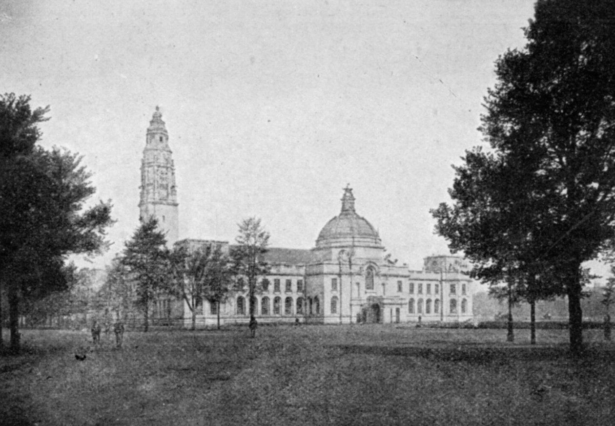 The New Law Courts, Cardiff, Grafik 27 Ekim 1906