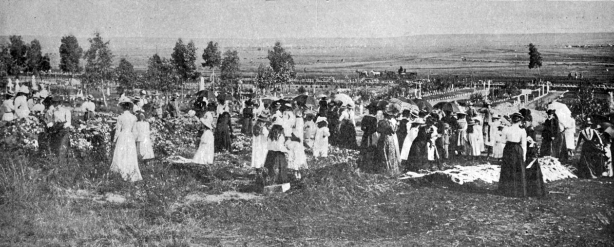 Bloemfontein Sadık Kadınlar Loncası üyeleri, Bloemfontein Mezarlığı