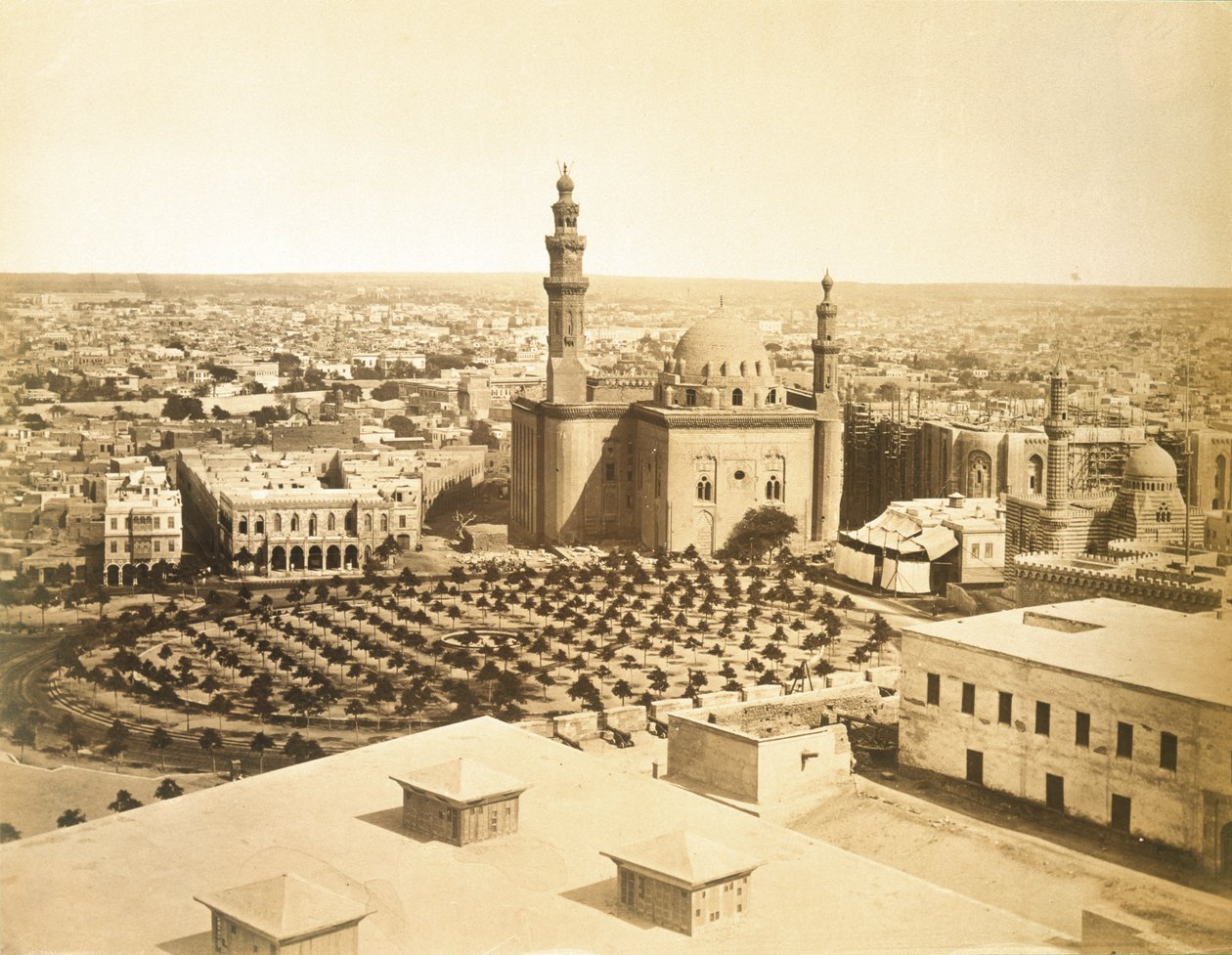 Kahire manzarası, 1880 dolayları by English Photographer