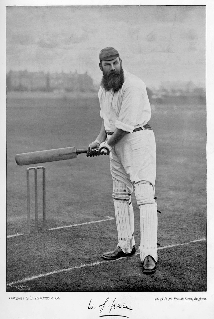 Hudson ve Kearns, 1895 tarafından yayınlanan Ünlü Kriketçiler ve Cricket Grounds