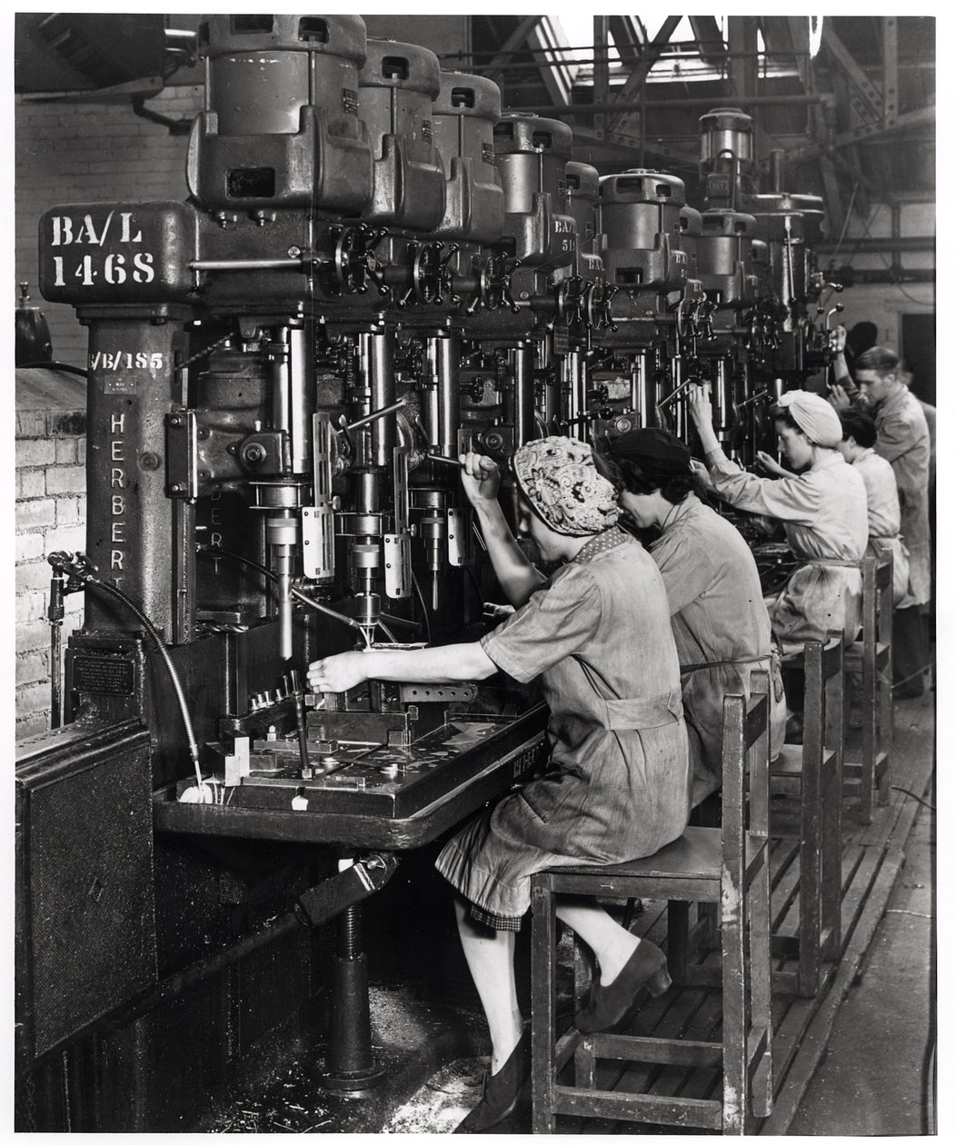 Blackburn Aircraft, Olympia Works, Leeds, c.1939-45 by English Photographer