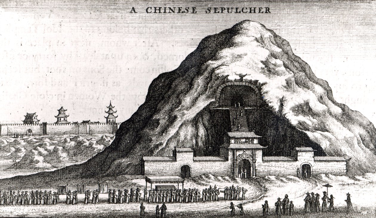 Bir Çin Mezarı, 1669 by English School
