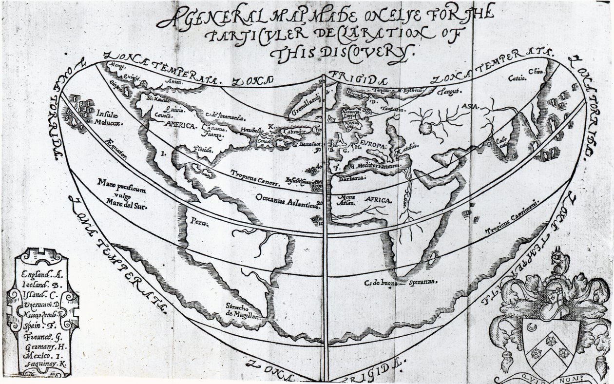 Humphrey Gilbert (c.1539-83) tarafından yazılan 