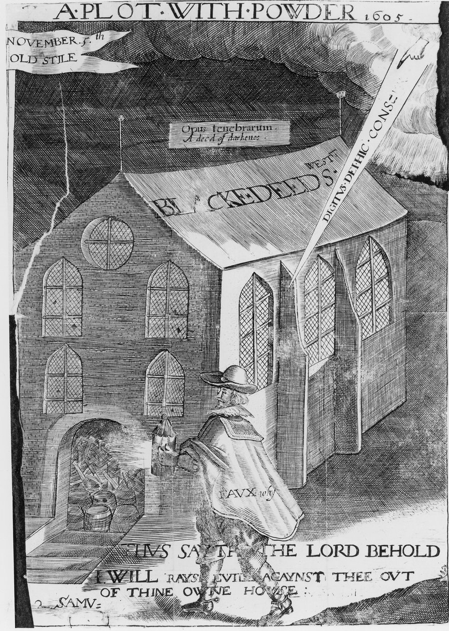 Tozlu Bir Komplo, 1605 by English School