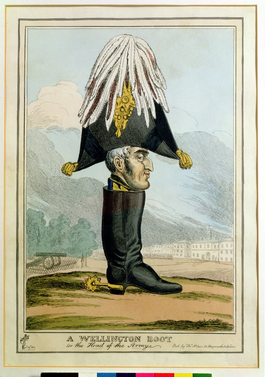 Bir Wellington Botu - veya Ordu Başkanı, by English School