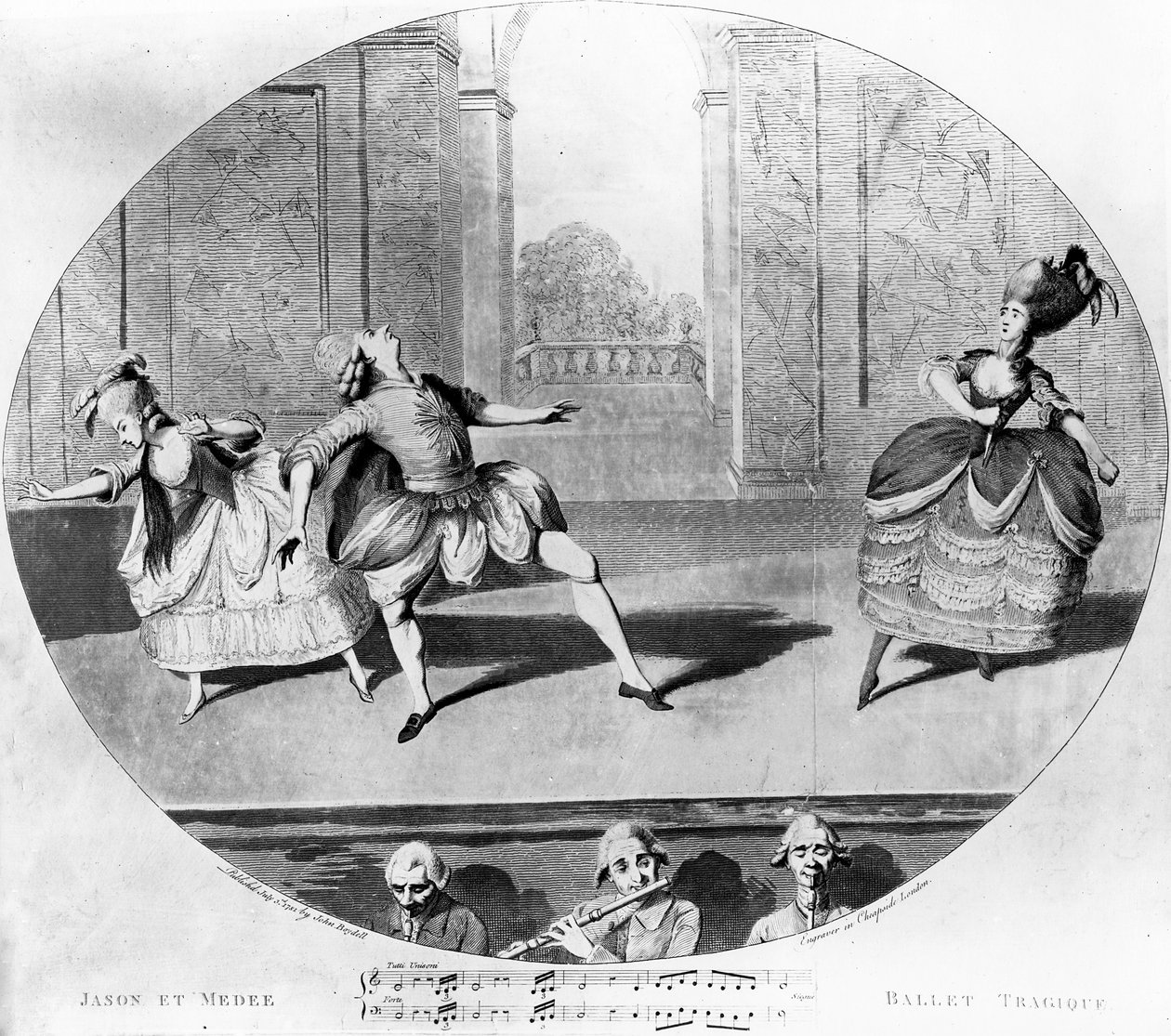 A scene from the ballet 