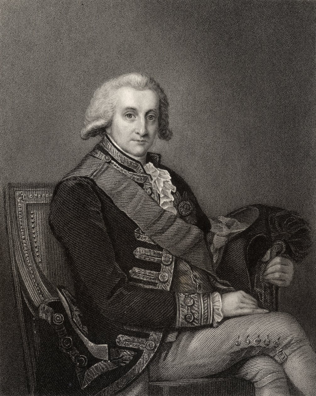 Amiral George Brydges Rodney, J. Cochran tarafından oyulmuş, 