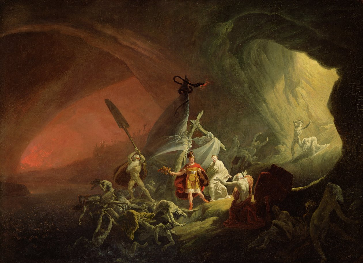 Aeneas ve Sibyl, 1800 dolayları by English School