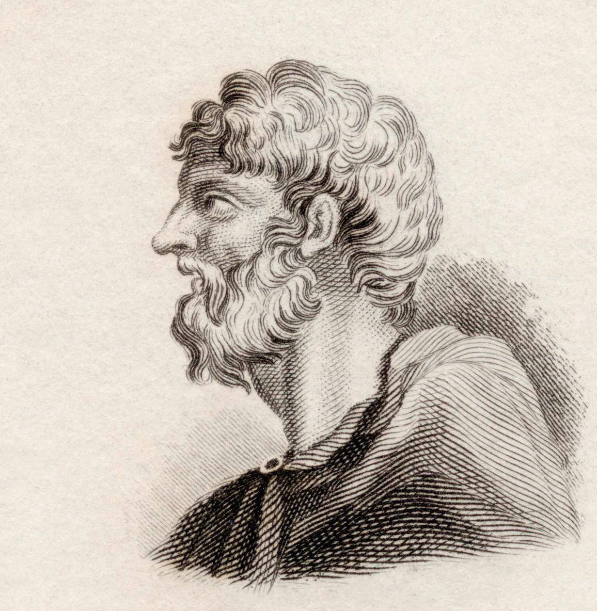 Midilli Alcaeus, 1825 by English School