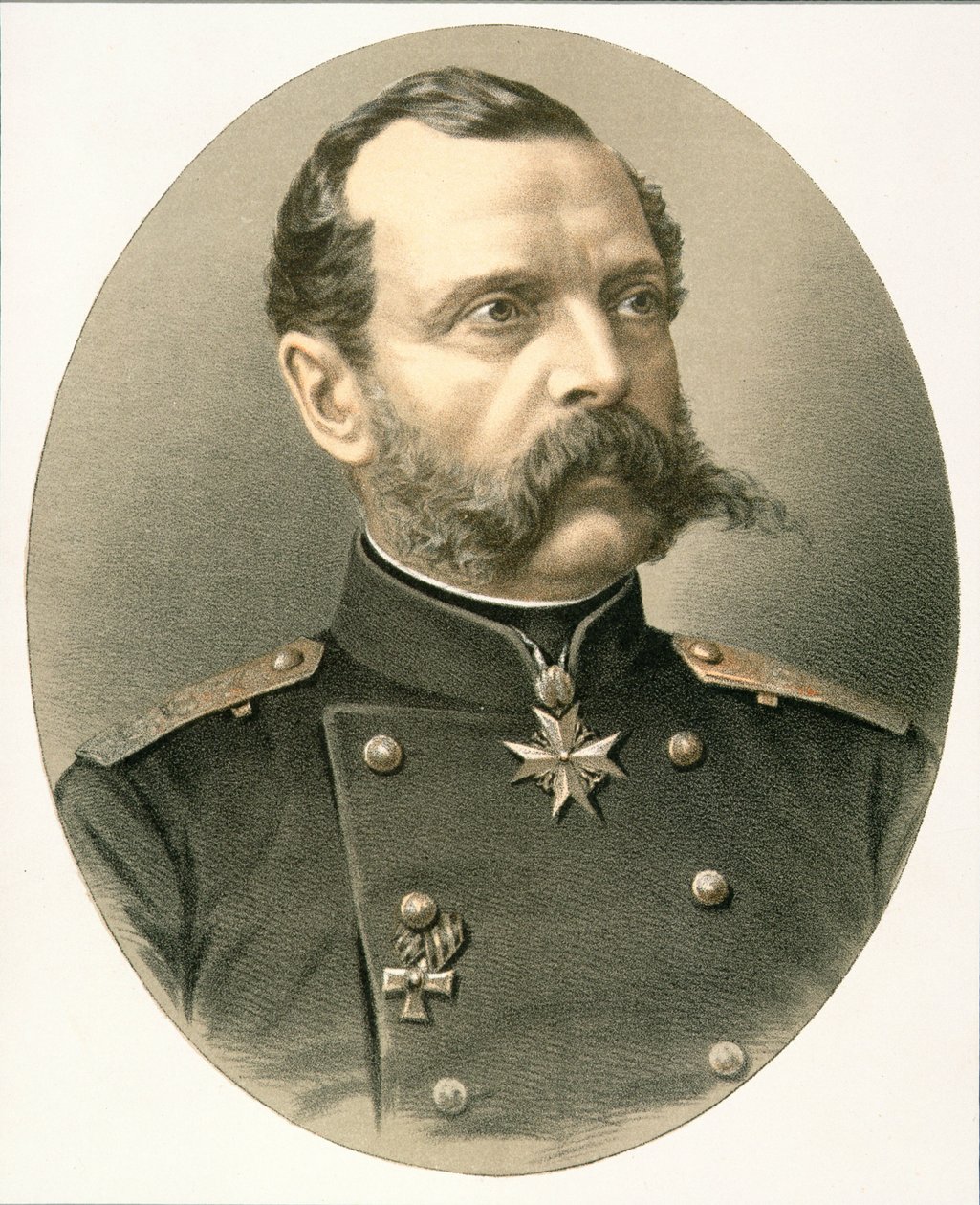 Alexander II (1818-81) Czar of Russia  by English School