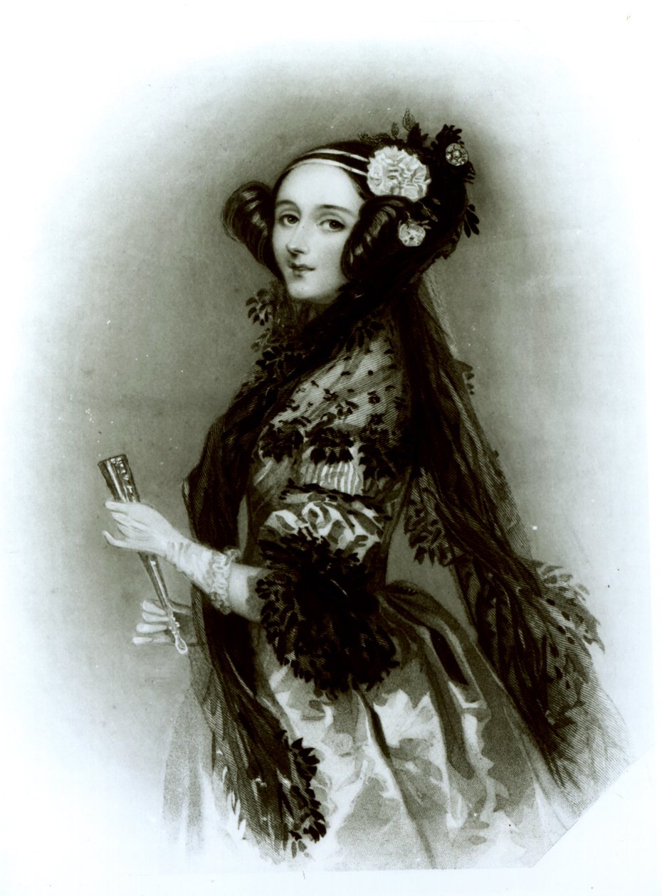 Augusta Ada Byron (1815-52) Countess of Lovelace   by English School