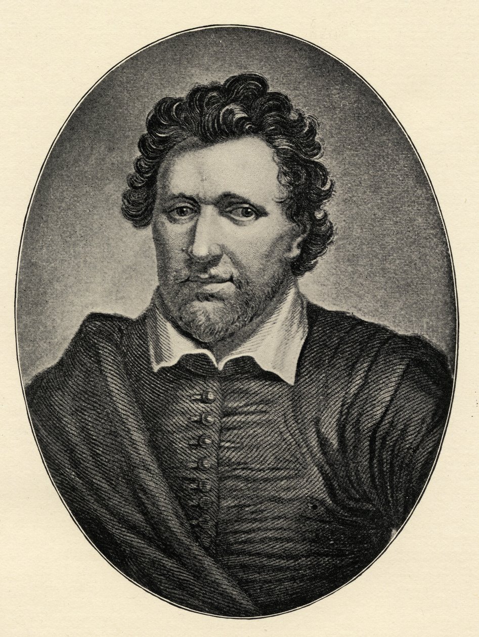 Benjonson (1573-1637) by English School