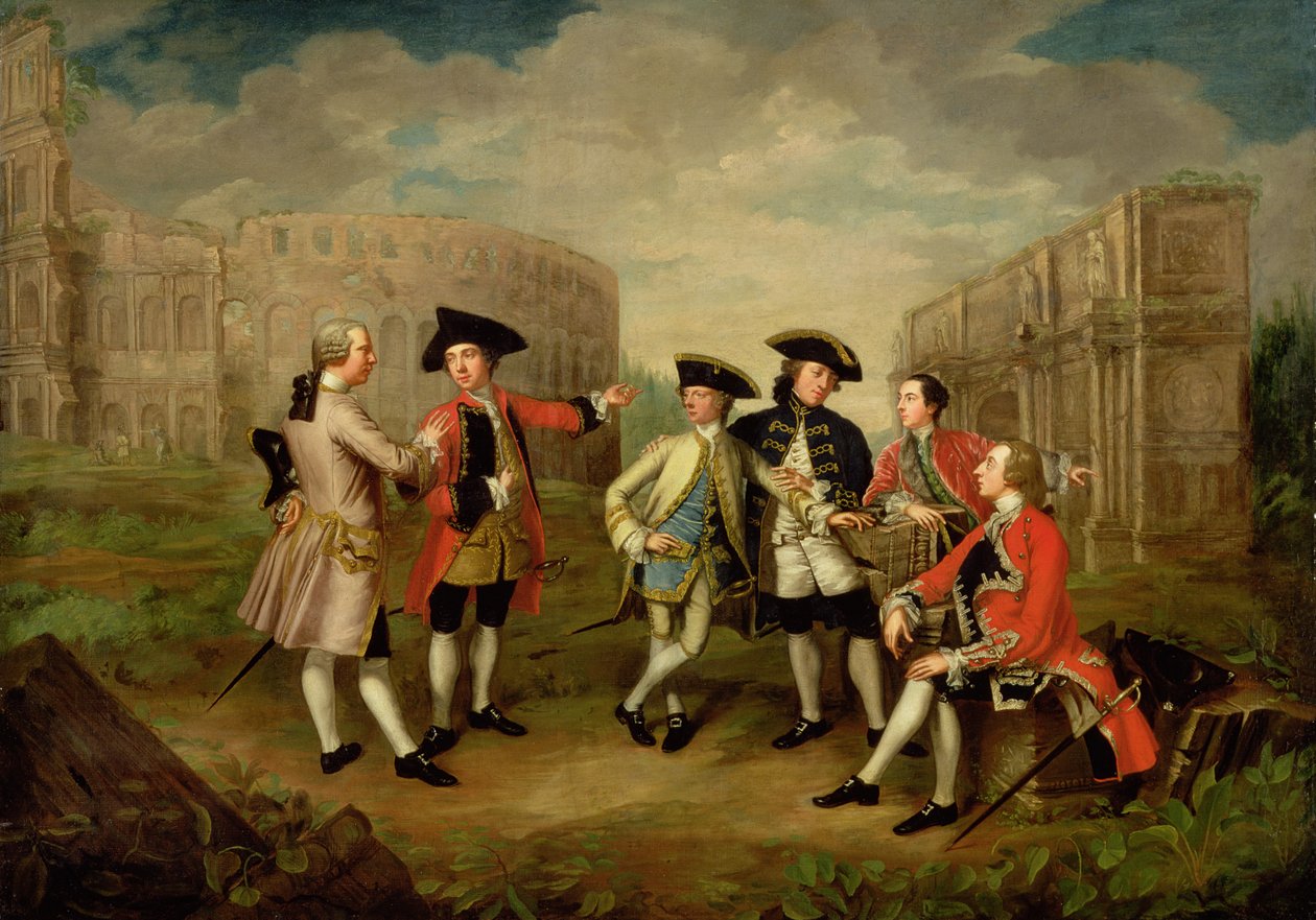 British Gentleman in Rome, c.1750  by English School