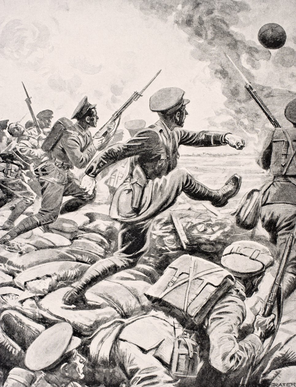 İngiliz subay, 1916
