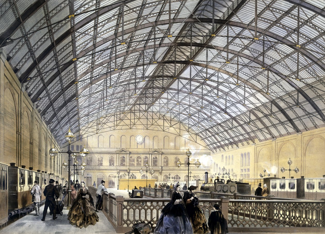 Charing Cross Tren İstasyonu, 1860