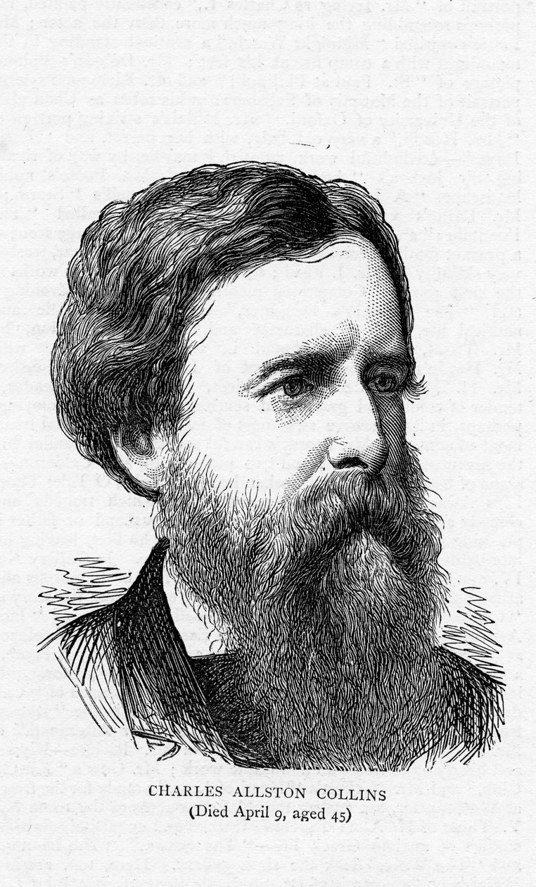 Charles Allston Collins, 1873 by English School