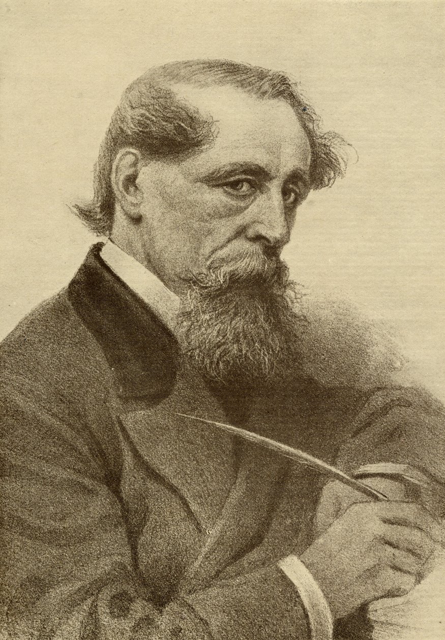 Charles Dickens (1812-70) by English School