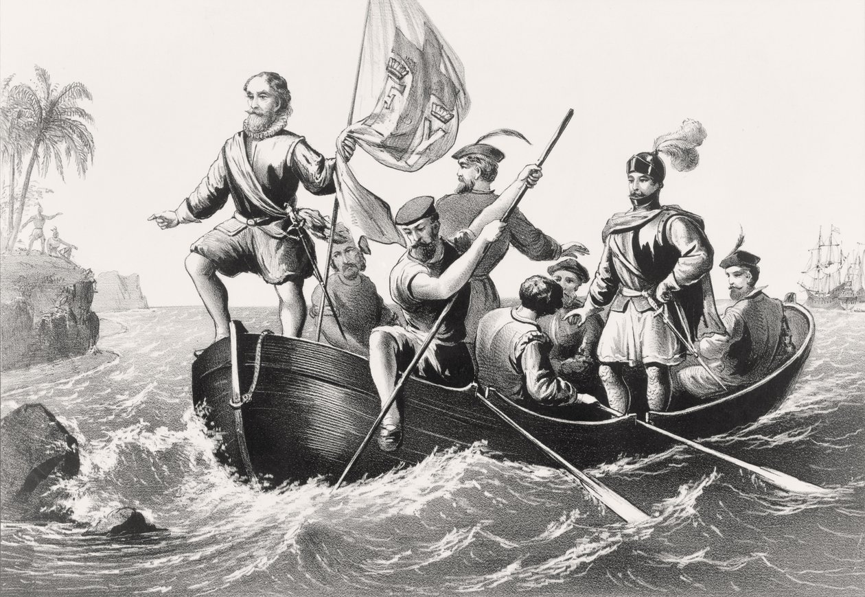 Christopher Columbus 12 Ekim 1492