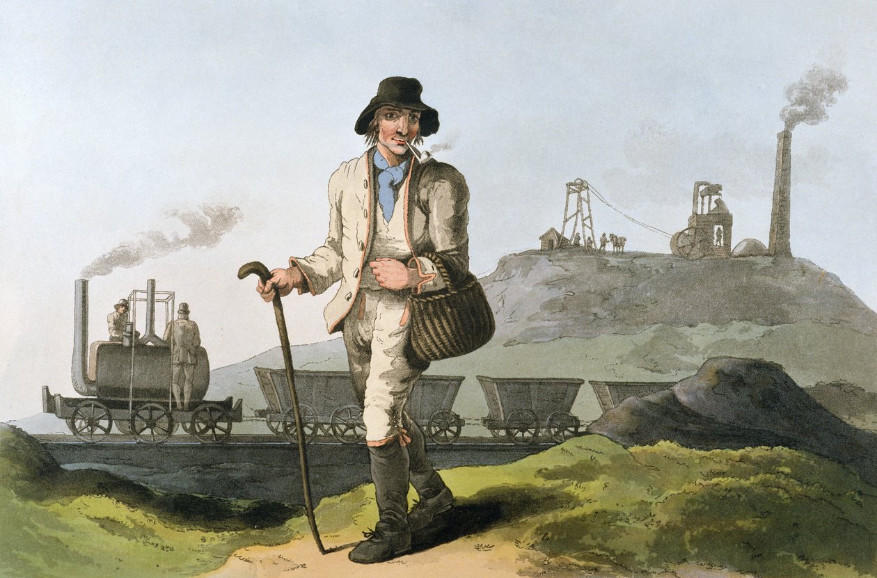 Yorkshire Kostümleri, 1813 by English School