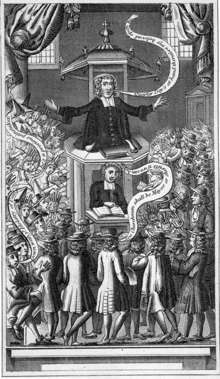 Daniel Burgess, James Caulfield tarafından 1819