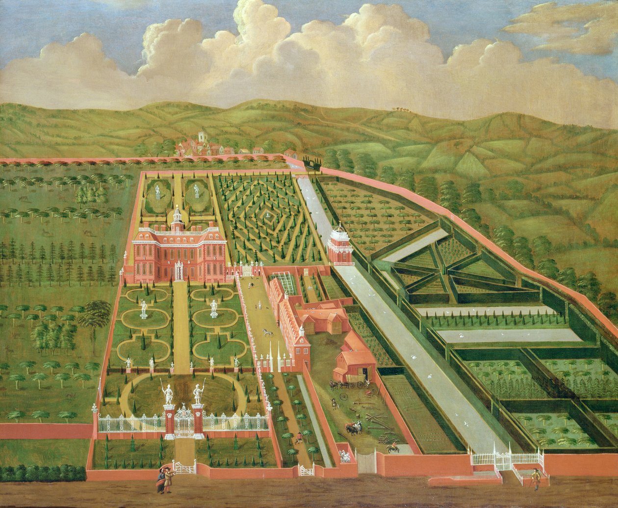 Denham Place, Buckinghamshire, c.1695 by English School