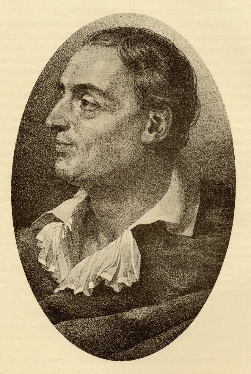 Denis Diderot (1713-84) by English School
