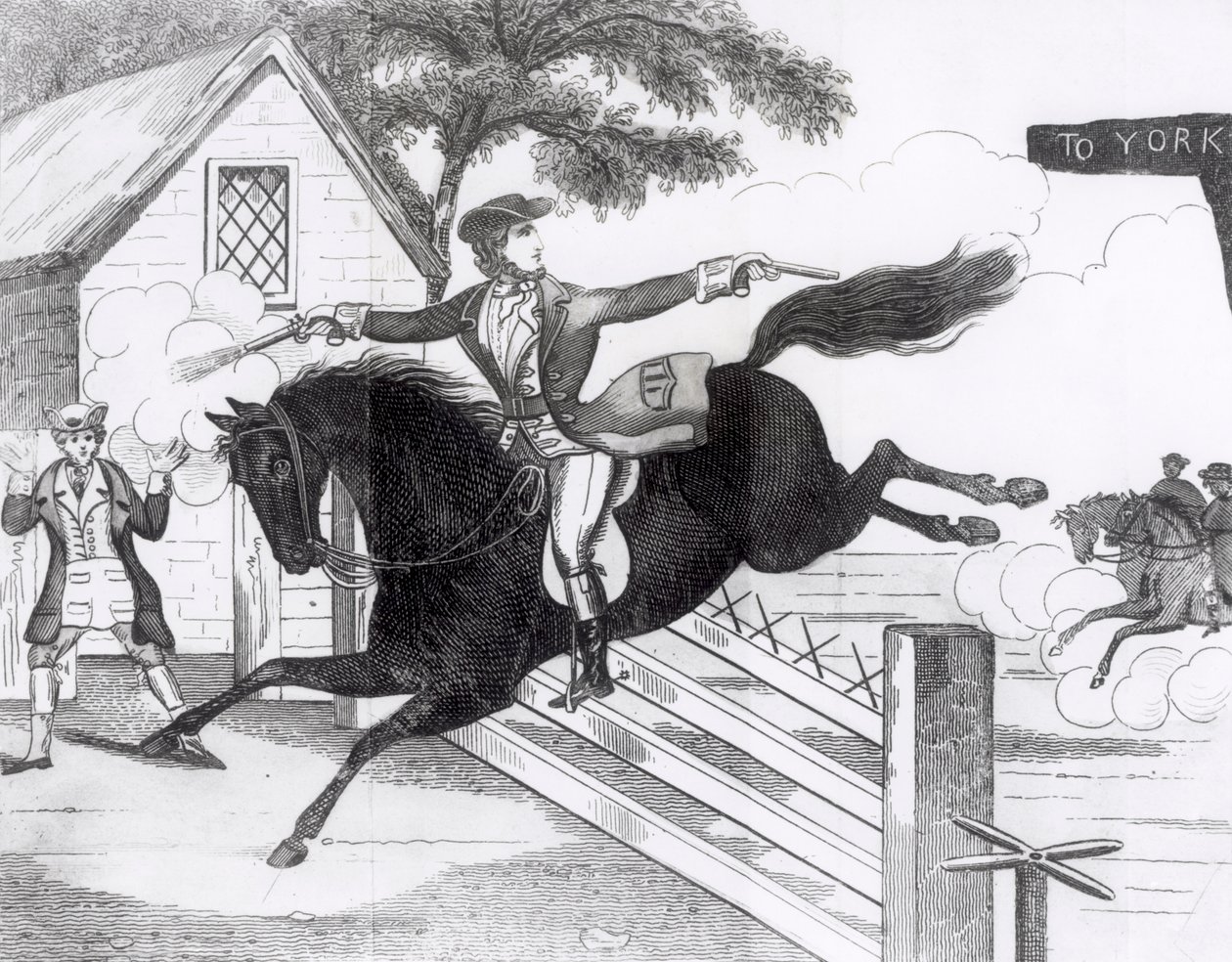 Dick Turpin (1705-39) by English School