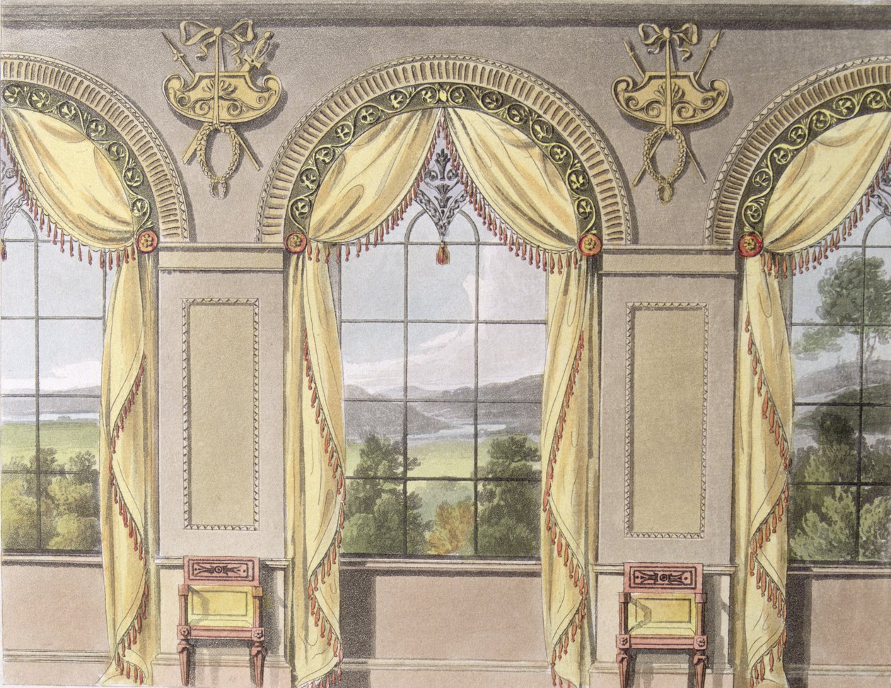 Yemek odası, Ackermanns Repository of Arts