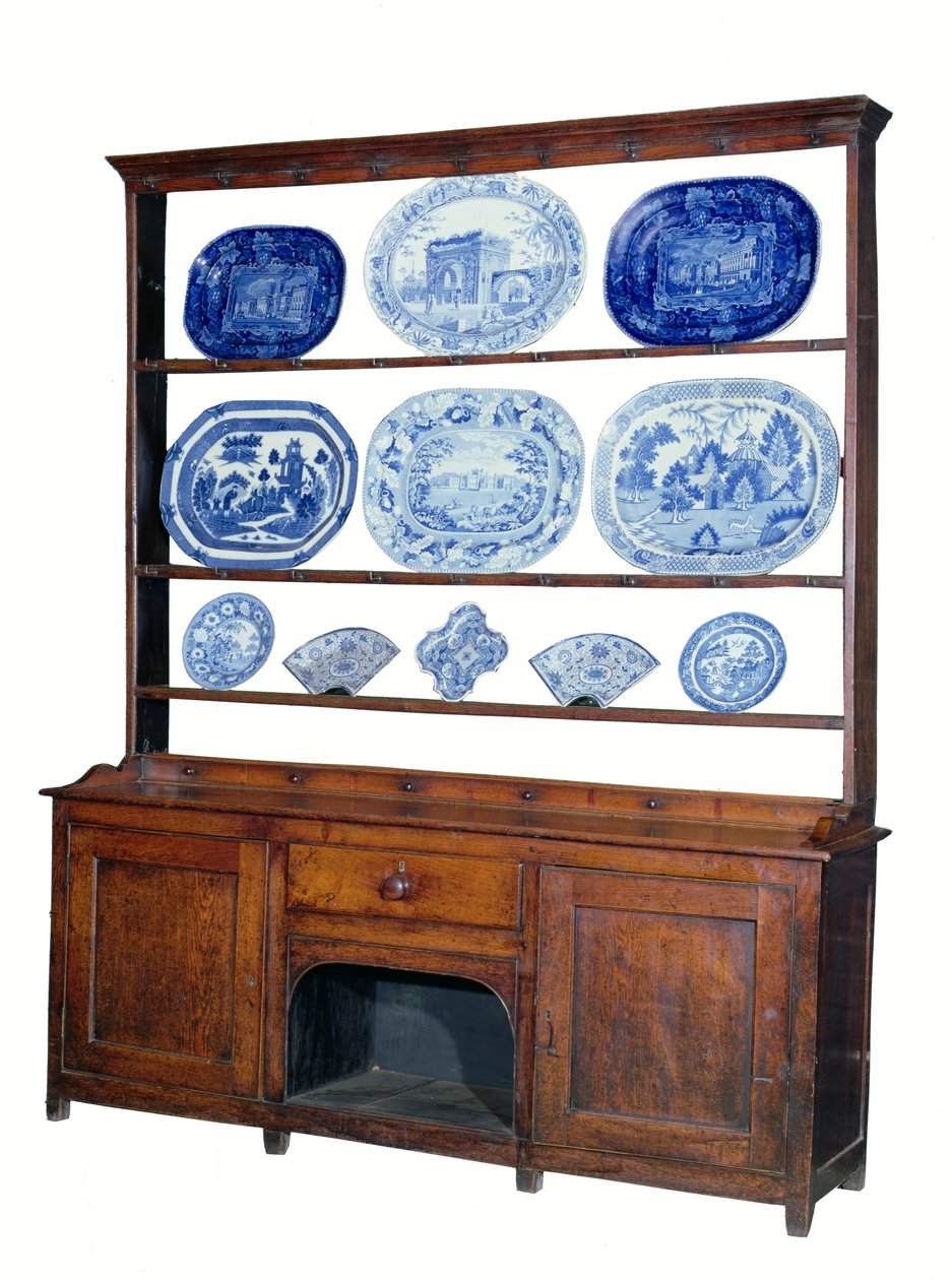 Dresser, 19. yüzyılın başlarında (meşe) by English School