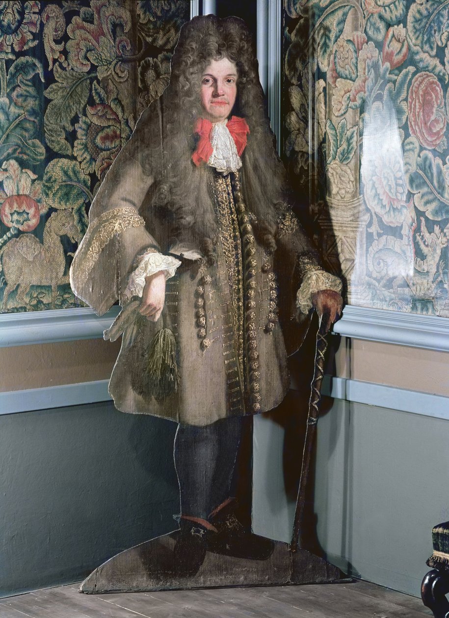 Bir adamın kukla tahta figürü, c.1690 by English School