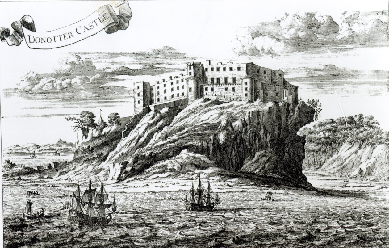 Dunnottar Kalesi by English School