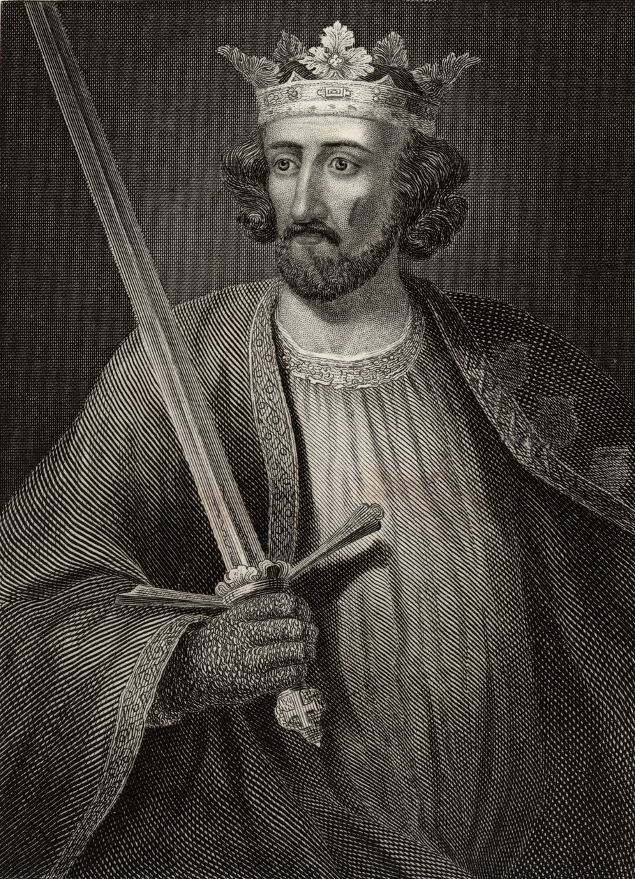 Edward I (1239-1307) İngiltere Kralı by English School