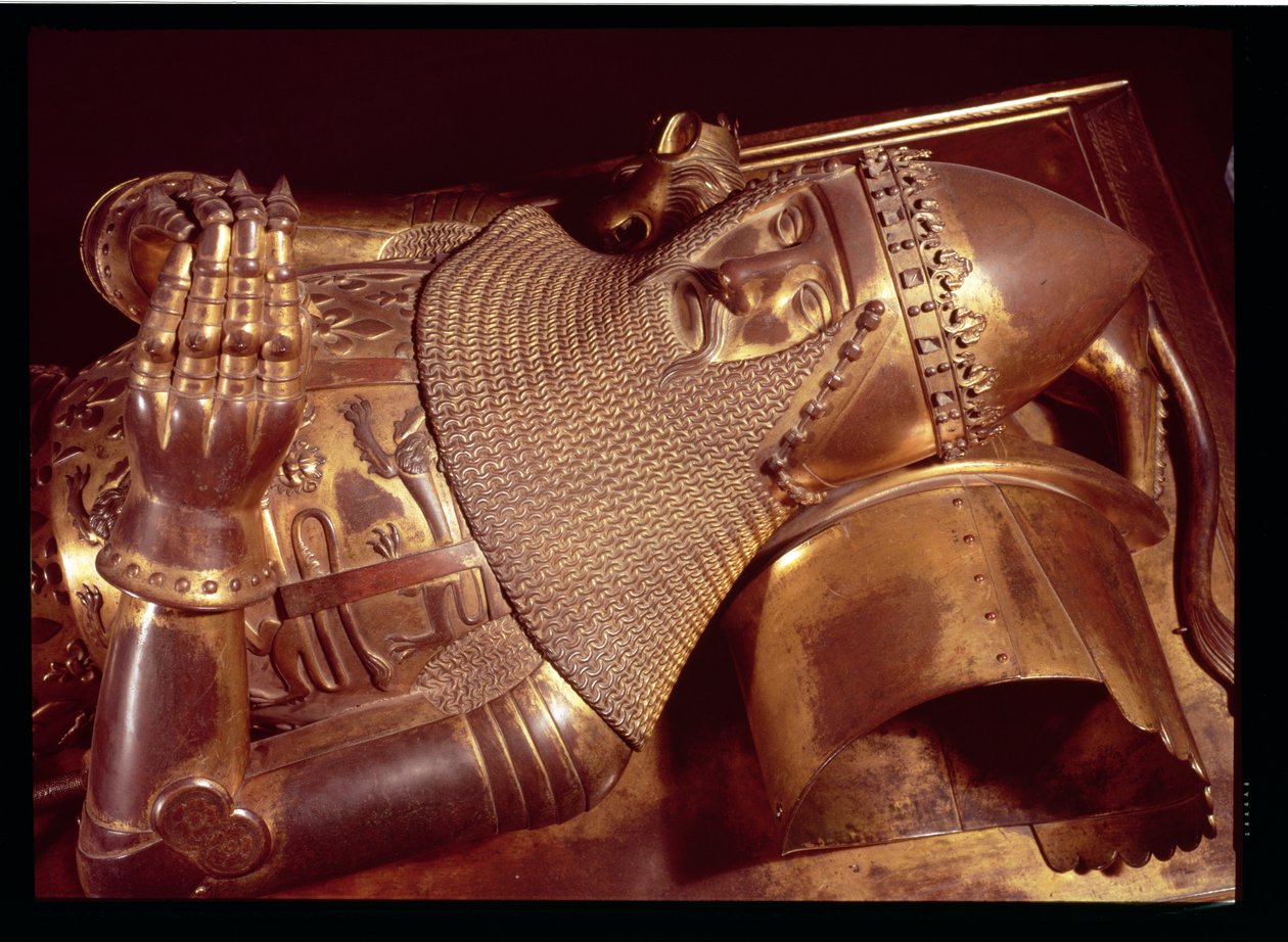 Edward, the Black Prince (1330-76): Canterbury Katedrali