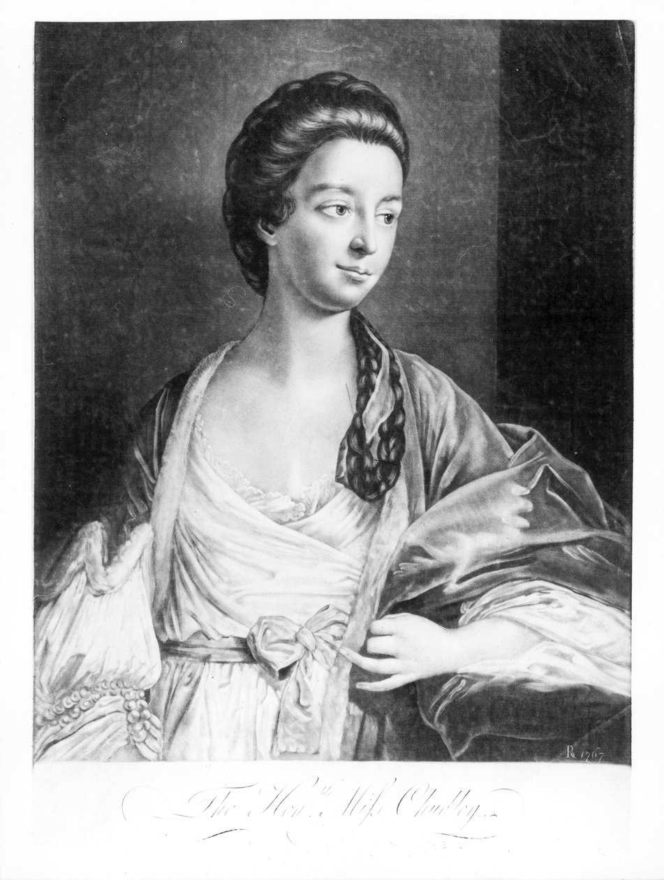 Elizabeth Chudleigh (1720-88) Bristol Kontesi ve Kingston Düşesi by English School