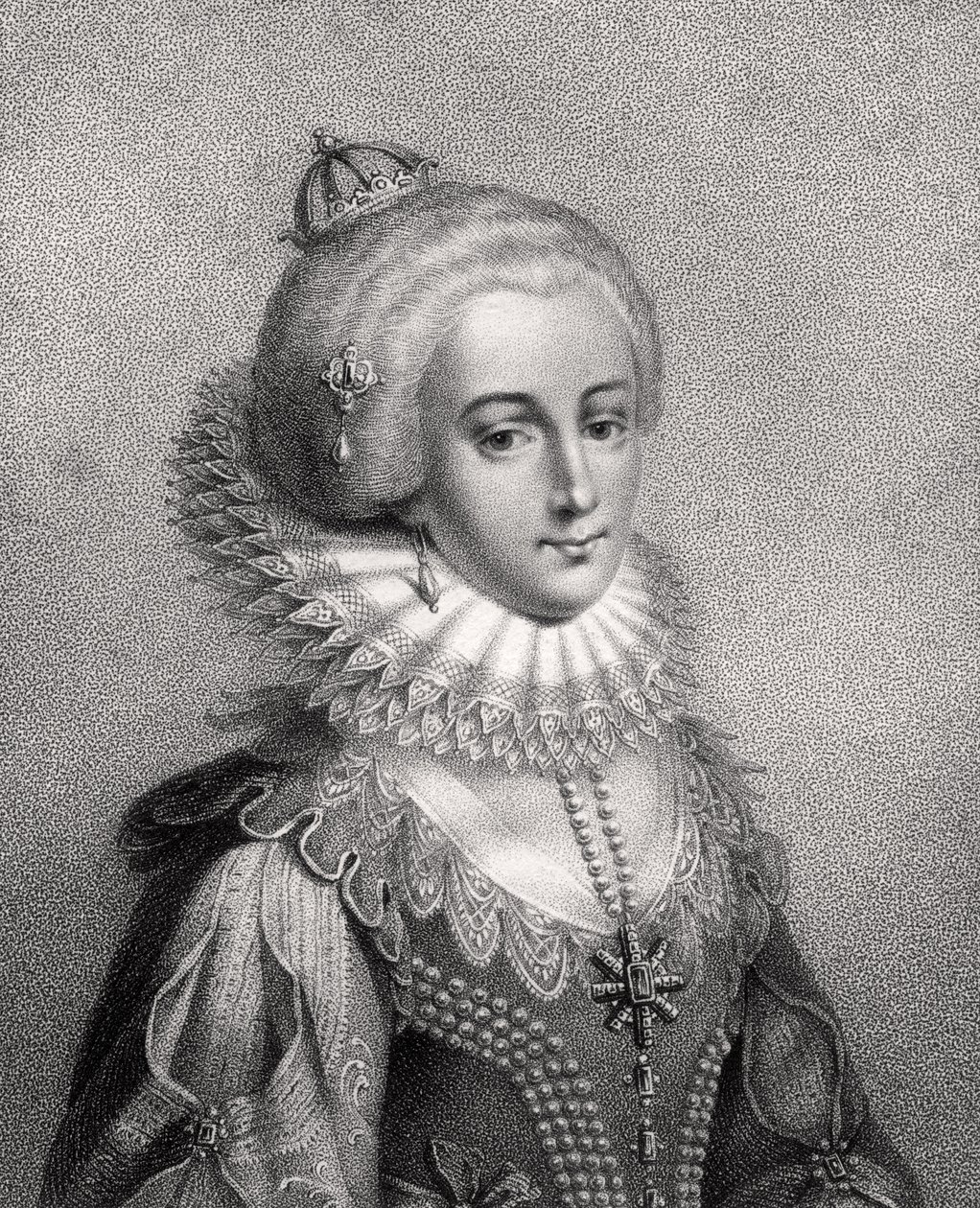 Bocquet tarafından oyulmuş, Bohemya Kraliçesi Elizabeth, 1806